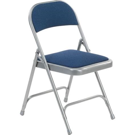 indoor padded fabric chair on metal frame|Amazon.com: Fabric Padded Folding Chairs.